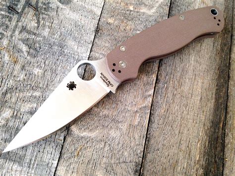 spyderco paramilitary